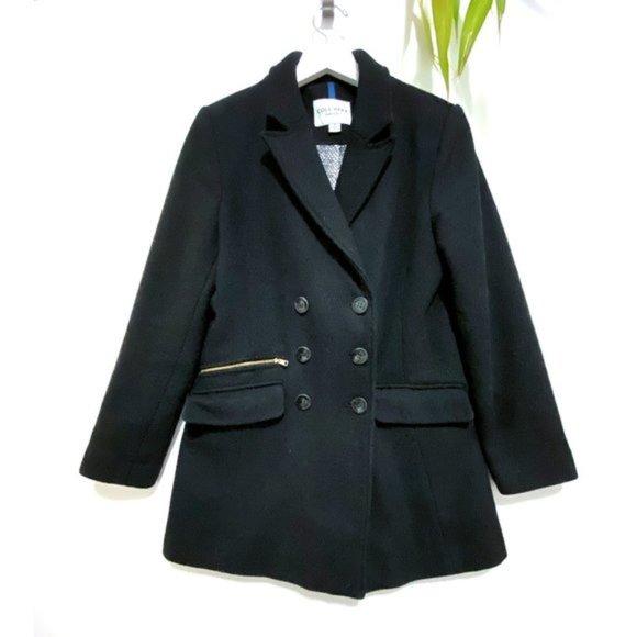 Cole Haan Jackets & Blazers - Cole Haan Signature black wool blend coat size 4